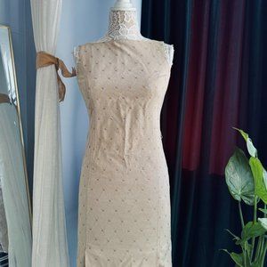 Authentic Burberry light-colored dress